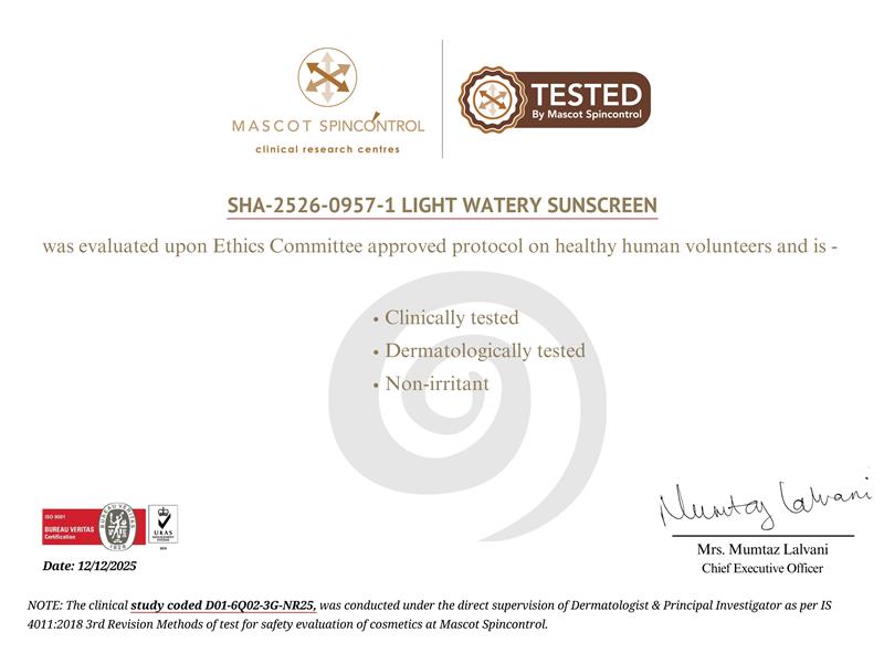 Sun Sway Light Watery Sunscreen SPF50 PA++++